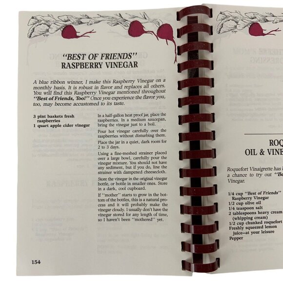 Best Of Friends Too Cookbook Vol 2 By Darlene Glantz Skees 1990 Spiral Bound - Picture 11 of 16